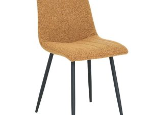 Καρέκλα Praga 03-1022 54,5x44x89cm Mustard