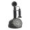 Ρολόι Επιτραπέζιο Τηλέφωνο Μεταλλικό Αντικέ Μαύρο inart 18x18x30εκ. 3-20-977-0298 (Υλικό: Μεταλλικό, Χρώμα: Μαύρο) – inart – 3-20-977-0298