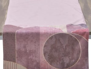 Runner Βελούδινο Μωβ-Ροζ inart 40×140εκ. 3-40-359-0035 (Ύφασμα: Βελούδο, Χρώμα: Ροζ) – inart – 3-40-359-0035