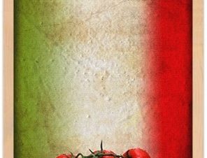 Χρώματα Ιταλίας Φαγητό Πίνακες σε καμβά 60 x 40 cm