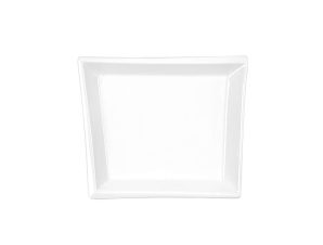 Πιάτο Φρούτου Τετράγωνο Πορσελάνης Λευκό Art Et Lumiere 21×17,5×2εκ. 06984 (Υλικό: Πορσελάνη, Χρώμα: Λευκό) – Art Et Lumiere – lumiere_06984