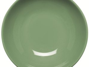 Πιάτο Βαθύ 22cm Κεραμικό Πράσινο Happy Ware Alfa