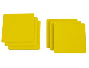 Σουβέρ (Σετ 6τμχ) Pam & Co 10-10- 603 Yellow
